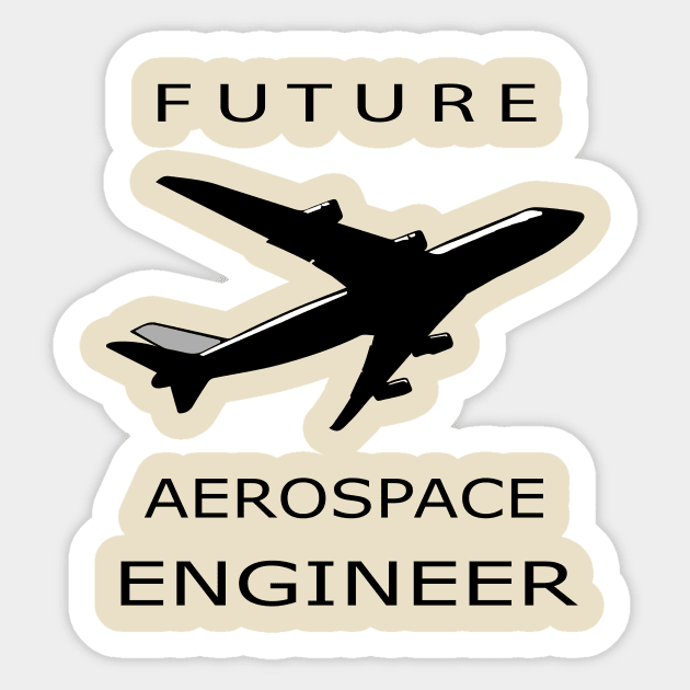 future aerospace engineer text, aircraft engineering Sticker by PrisDesign99